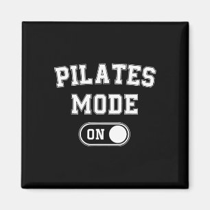 Pilates-modus Aan Funny Instructor Cadeau Yoga Fit Magneet