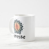 Pilates mok. Nameste Koffiemok (Voorkant links)