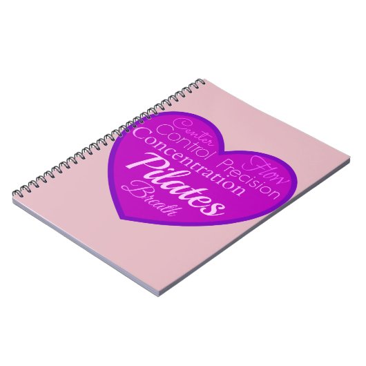 Pilates Notitieboek (Linkerzijde)