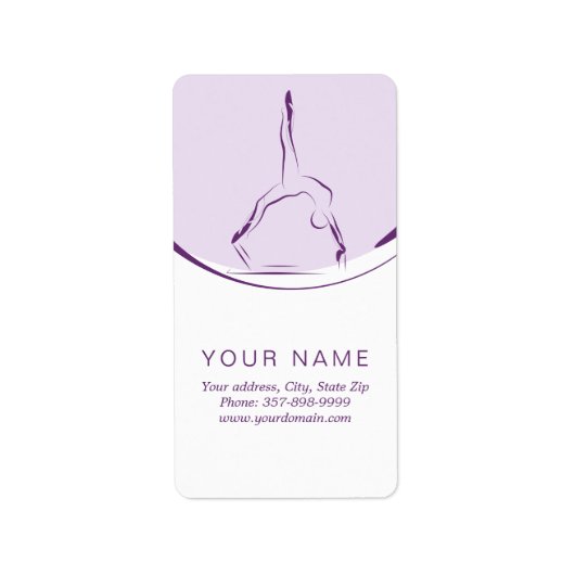 Pilates op de reformer | Kleur Etiket (Voorkant)