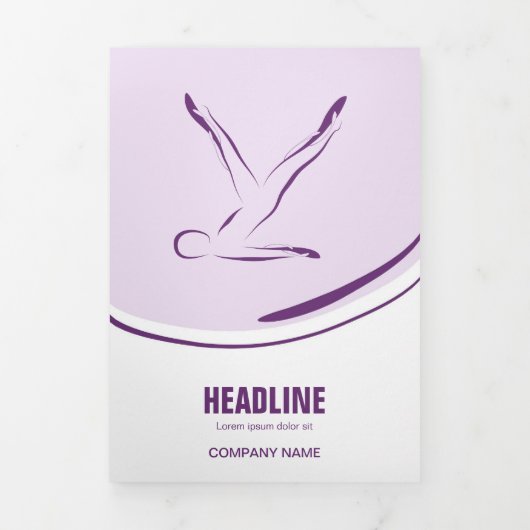 Pilates Pilates Pilates Abstract Pilates Drieluik Kaart (Cover)