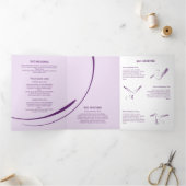 Pilates Pilates Pilates Abstract Pilates Drieluik Kaart (Binnen)