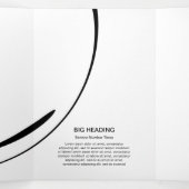 Pilates Pilates Pilates Abstract Pilates Drieluik Kaart (Binnenkant midden)