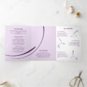 Pilates Pilates Pilates Abstract Pilates Drieluik Kaart (Binnen)