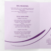 Pilates Pilates Pilates Abstract Pilates Drieluik Kaart (Binnenzijde eerst)