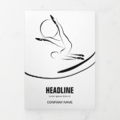 Pilates Pilates Pilates Abstract Pilates Drieluik Kaart (Cover)