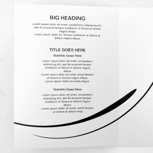 Pilates Pilates Pilates Abstract Pilates Drieluik Kaart (Binnenzijde eerst)