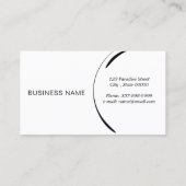 Pilates Pilates Pilates Abstract Pilates Visitekaartje (Achterkant)