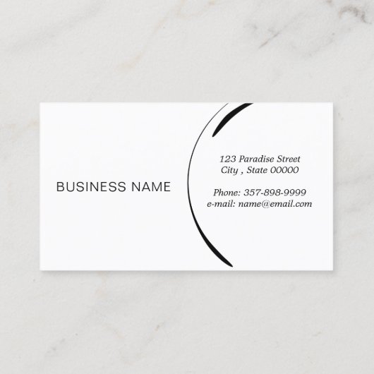 Pilates Pilates Pilates Abstract Pilates Visitekaartje (Achterkant)