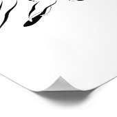 Pilates Pose Abstracte Pilates Pose Poster (Hoek)