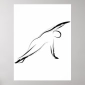Pilates Pose Poster (Voorkant)