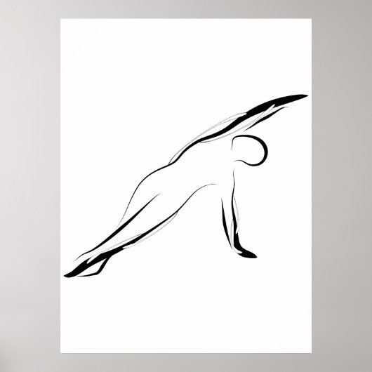 Pilates Pose Poster (Voorkant)