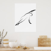 Pilates Pose Poster (Keuken)