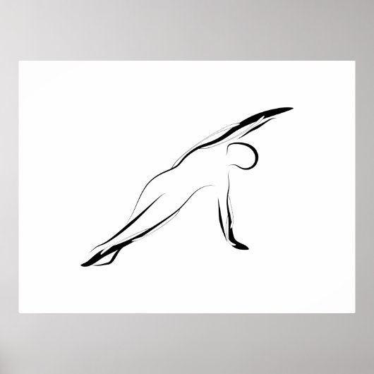 Pilates Pose Poster (Voorkant)