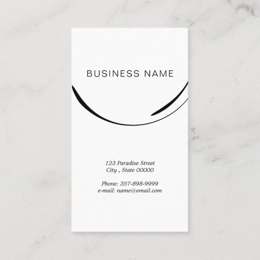 Pilates Pose Side Bend Afsprakenkaartje (Achterkant)