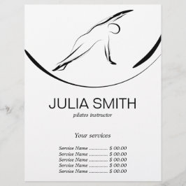 Pilates Pose Side Bend Flyer