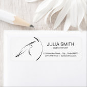 Pilates Pose Side Bend Flyer Etiket (Insitu)