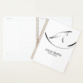 Pilates Pose Side Bend Flyer Planner