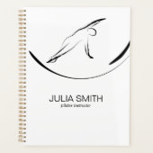 Pilates Pose Side Bend Flyer Planner (Voorkant)