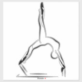 Pilates pose sticker (Vel)
