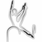 Pilates pose sticker (Voorkant)