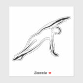 Pilates pose sticker (Vel)