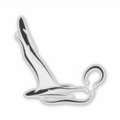 Pilates pose sticker (Voorkant)