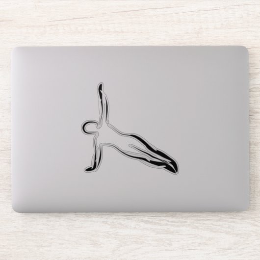 Pilates pose sticker (Computer)