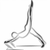 Pilates pose sticker (Voorkant)