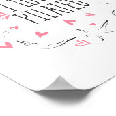 Pilates Poses in de vorm van een cirkel Poster (Hoek)