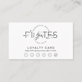 Pilates Poses in Pilates Word Klantenkaartje