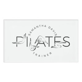 Pilates Poses in Pilates Word Naambadge