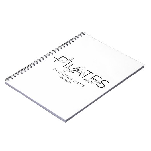 Pilates Poses in Pilates Word Notitieboek (Linkerzijde)