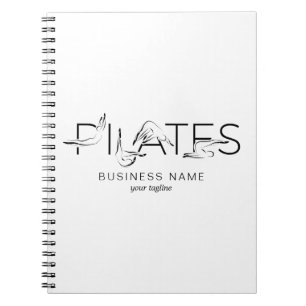 Pilates Poses in Pilates Word Notitieboek