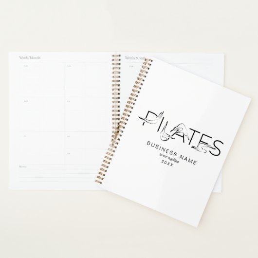 Pilates Poses in Pilates Word Planner (Display)
