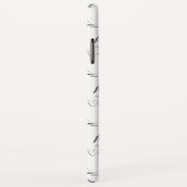 Pilates poses patroon Case-Mate iPhone case (Achterkant/rechts)