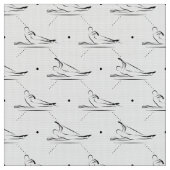 Pilates-poses patroon stof (Close Up)