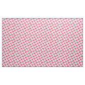 Pilates Poses Seamless Pattern in roze kleur Stof (Yard (91,4 cm))