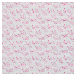 Pilates Poses Seamless Pattern in roze kleur Stof