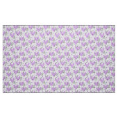Pilates Poses Seamless Pattern paarse color Stof (Fat Quarter)