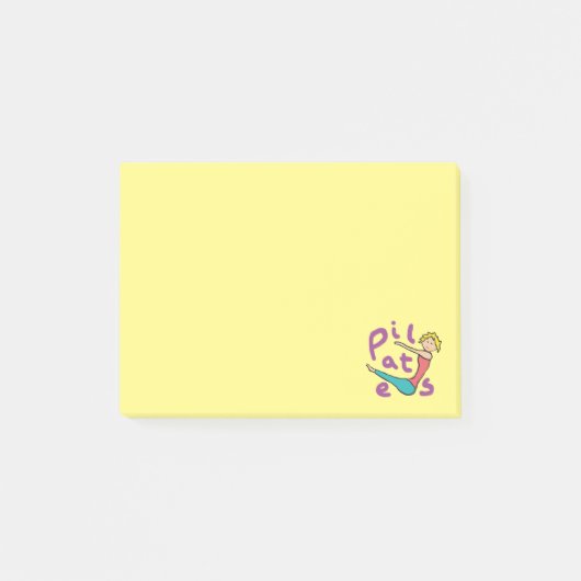 Pilates Post-it® Notes (Voorkant)