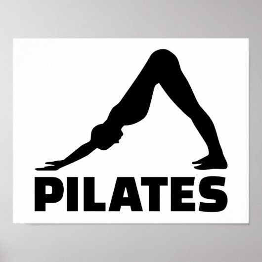 Pilates Poster (Voorkant)
