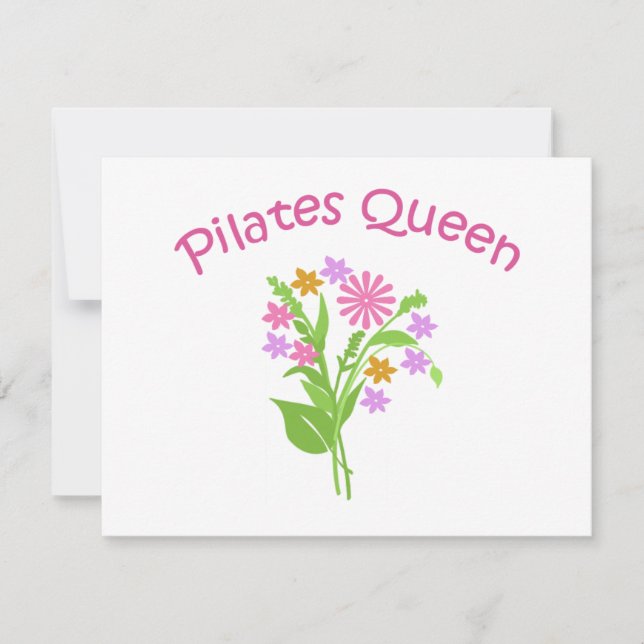 Pilates Queen's originele design! (Voorkant)