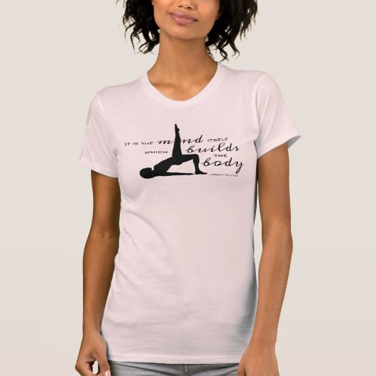 Pilates Quote T-Shirt (Voorkant)