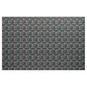 Pilates Reformer Kerstman Naadloze Kerstpatronen Stof (Fat Quarter)