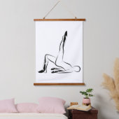Pilates Schouderbrug - Mat Hangend Wandkleed (Slaapkamer)