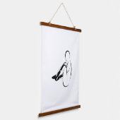 Pilates Seal pose - Mat Hangend Wandkleed (Gebogen)