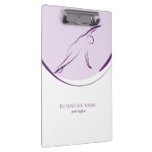 Pilates Side Bend Pose | Kleur Klembord (Rechts)