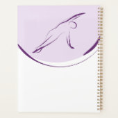 Pilates Side Bend Pose | Kleur Planner (Achterkant)