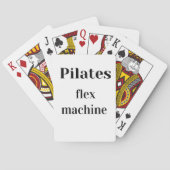 pilates speelkaarten (Achterkant)